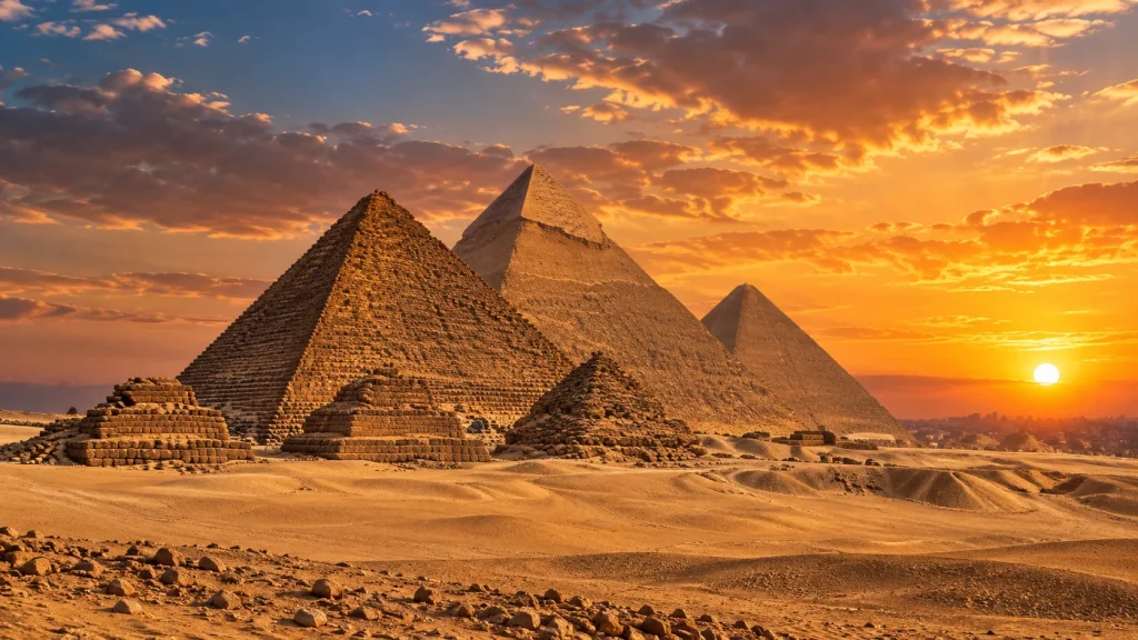 Day Tour To Giza Pyramids, Memphis, Dahshur and Sakkara Pyramids