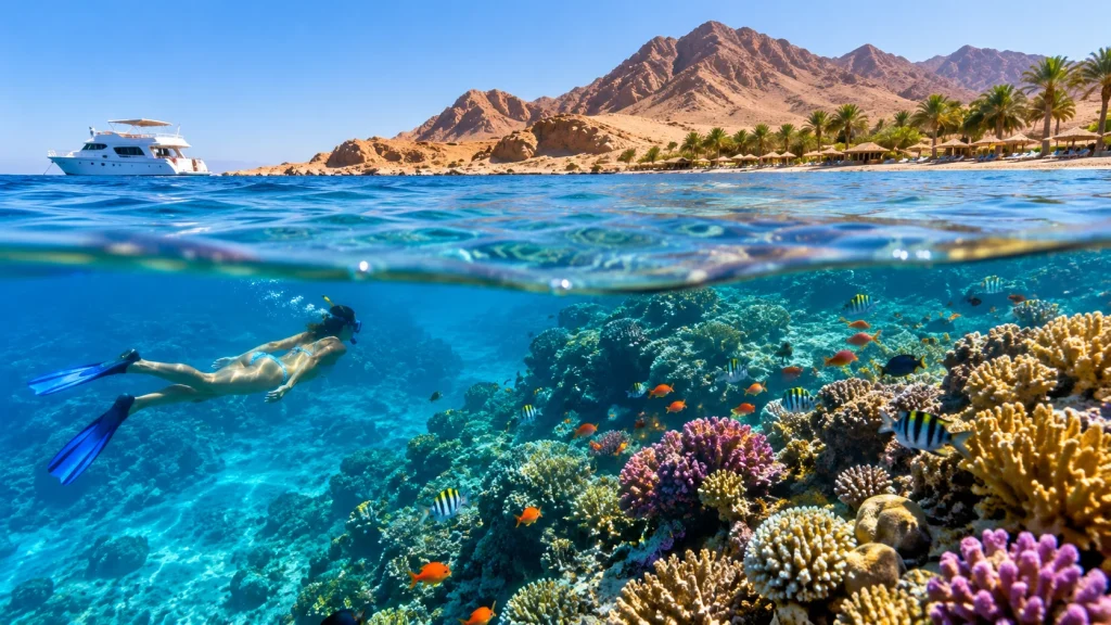Adventure Snorkeling Tour To Ras Mohamed By Bus